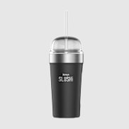 Bubble cup isotherme Ninja SLUSHi avec couvercle et paille - Noir