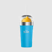 Bubble cup isotherme Ninja SLUSHi avec couvercle et paille - Bleu