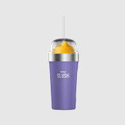 Ninja Slushi Insulated Bubble Cup, Purple