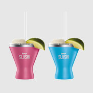 Ninja SLUSHi Insulated Cocktail Cup with Lid 2-Pack &ndash; Pink & Bright Blue