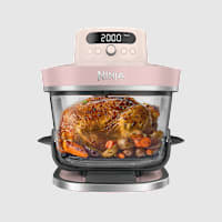 Ninja CRISPi PRO 7-in-1 XL Glass Air Fryer &ndash; Rose Quartz AS101UKRS