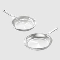Ninja EverClad Stainless Steel 2-Piece Frying Pan Set C92000EUI