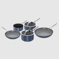 Ninja ZEROSTICK Ceramic Pro 5-Piece Pan Set &ndash; Midnight Blue