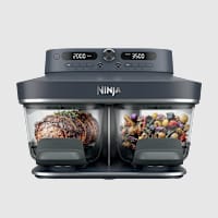 Ninja CRISPi DualZone 8-in-1 Glass Air Fryer - Cyberspace