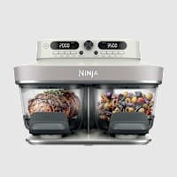 Ninja CRISPi DualZone 8-in-1 Function Glass Air Fryer - Bone