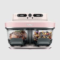 Ninja CRISPi DualZone 8-in-1 Glass Air Fryer - Rose Quartz