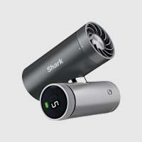 Ventilateur portable 3-en-1, brumisateur et plaque refroidissante Shark ChillPill - Charbon