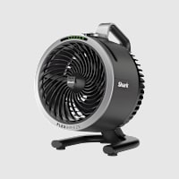 Ventilateur portable avec brume Shark FlexBreeze HydroGo - Gris fonc&eacute;