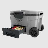Ninja FrostVault&trade; 45qt Wheeled Cooler with Dry Zone (Slate Gray)
