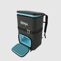 Ninja Outdoor FrostVault&trade; Go 36-Can Soft Cooler with Cold Dry Zone, Charcoal Gray