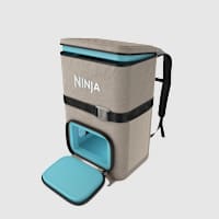 Ninja Outdoor FrostVault&trade; Go 36-Can Backpack Soft Cooler with Cold Dry Zone, Birch Beige