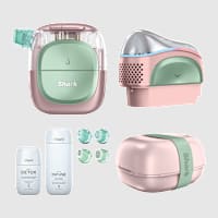 Shark FacialPro Glow & DePuffi At-Home Hydrating Facial System - Strawberry Matcha