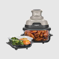 Ninja CRISPi 4-in-1 Portable Glass Air Fryer - Stone FN101UKST