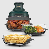 Ninja Crispi&reg; 5-in-1 Portable Glass Air Fryer Cooking System