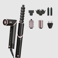 S&egrave;che-cheveux et styler Shark FlexStyle 4-en-1 sans dommages thermiques &ndash; Noir HD400EU