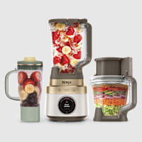 Ninja CrushBOSS&trade; 3-in-1 Blender, Tumbler & Food Processor in Stone