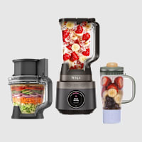 Ninja CrushBOSS 3-in-1 Kitchen System with Food Processor & Tumbler - Onyx