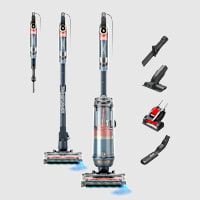 Shark PowerDetect Transformer PowerTrio System Upright Vacuum with Detect and Reveal &ndash; Chimera Blue