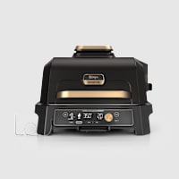 Ninja Woodfire Pro Connect&trade; Premium XL Outdoor Grill & Smoker, Black & Gold