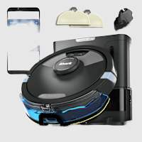 Aspirateur et vadrouille robot 2-en-1 Shark AI Ultra avec base à évacuation automatique, RV2610WACA