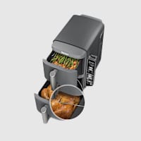 Ninja DoubleStack&trade; Double Basket Air Fryer and Thermometer