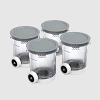 Ninja&reg; Creami&reg; Scoop & Swirl&trade; 4-Pack Pints and Lids