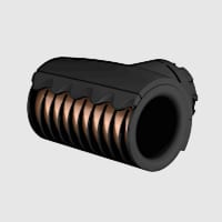 Accessorio per il Finish Anti-crespo | Colore nero