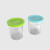 2 Pack CREAMi&trade; Deluxe Pint, Compatible with CREAMi&reg; XL Deluxe NC500 Series