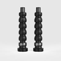 Cilindri autoavvolgenti Shark FlexStyle 24 mm | Colore nero