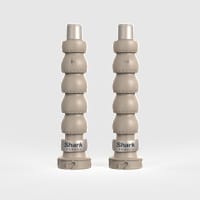 2 rizadores Coanda (24 mm) Shark FlexStyle - Champagne