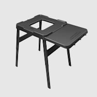 Ninja Outdoor™ Adjustable Stand with Side Table