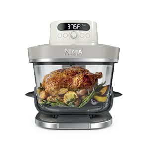 Ninja Crispi&reg; Pro 6-in-1 Countertop Glass Air Fryer, Bone
