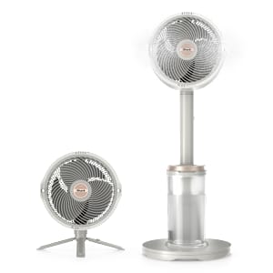 Shark FlexBreeze&trade; Pro Mist Indoor Outdoor Pedestal & Table Fan With Water Tank (Dove)