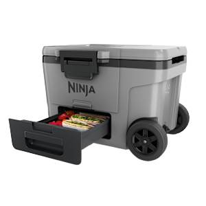 Ninja FrostVault&trade; 45qt Wheeled Cooler with Dry Zone (Slate Gray)