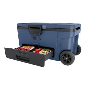Ninja FrostVault&trade; 65qt Wheeled Cooler with Dry Zone (Lakeshore Blue)