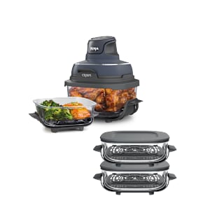 Ninja Crispi&reg; Portable Cooking System 4-Pack Bundle, Cyberspace