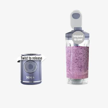 Ninja Blast&trade; Max Cordless Portable Blender Lavender