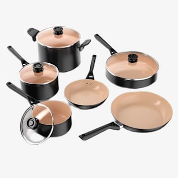 Ninja Extended Life&trade; Ceramic Select 10-Piece Cookware Set