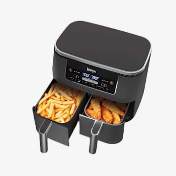 Ninja&reg; Foodi&reg; 6-in-1 8-qt. 2-Basket Air Fryer with DualZone&trade; Technology