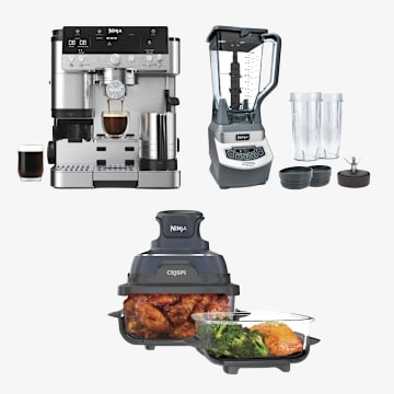 Ninja Luxe™ 3-en-1 Café, Crispi™ et Mélangeur ensemble