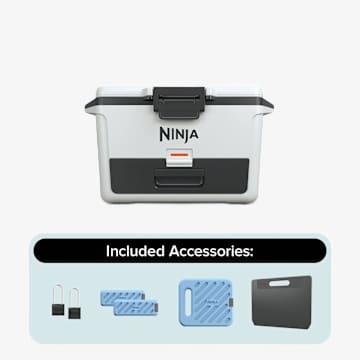 Ninja FrostVault&trade; 50qt Hard Cooler with Cold Dry Zone, Cloud White