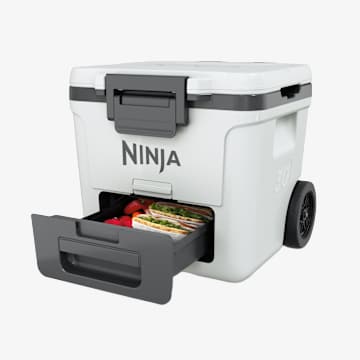 Ninja FrostVault&trade; 30qt Wheeled Cooler with Dry Zone (Cloud White)