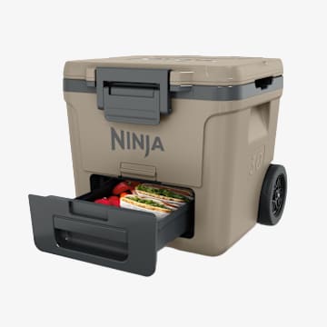 Ninja FrostVault&trade; 30qt Wheeled Cooler with Dry Zone (Birch Beige)