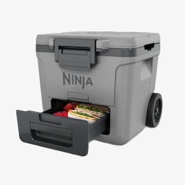 Glacière sur roulettes 30 pte (34 l) FrostVault™ de Ninja avec zone sèche