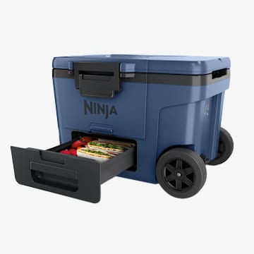 Ninja FrostVault&trade; 45qt Wheeled Cooler with Dry Zone