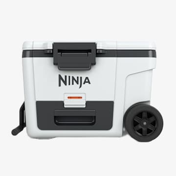 Ninja FrostVault™ 45qt Wheeled Cooler with Dry Zone, Cloud White
