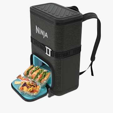 Glacière souple extérieure Ninja FrostVault™ Go, 24 canettes, avec zone froide sèche