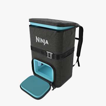 Ninja Outdoor FrostVault&trade; Go 36-Can Soft Cooler with Cold Dry Zone, Charcoal Gray