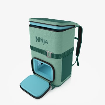 Ninja Outdoor FrostVault&trade; Go 36-Can Backpack Soft Cooler with Cold Dry Zone, Spruce