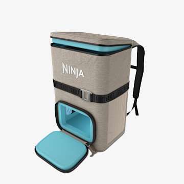 Ninja Outdoor FrostVault&trade; Go 36-Can Backpack Soft Cooler with Cold Dry Zone, Birch Beige